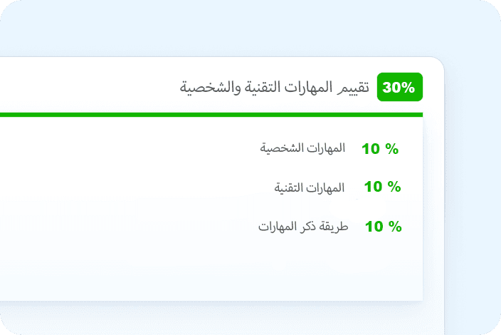 تحليل المهارات والخبرات في السيرة الذاتية بالذكاء الاصطناعي